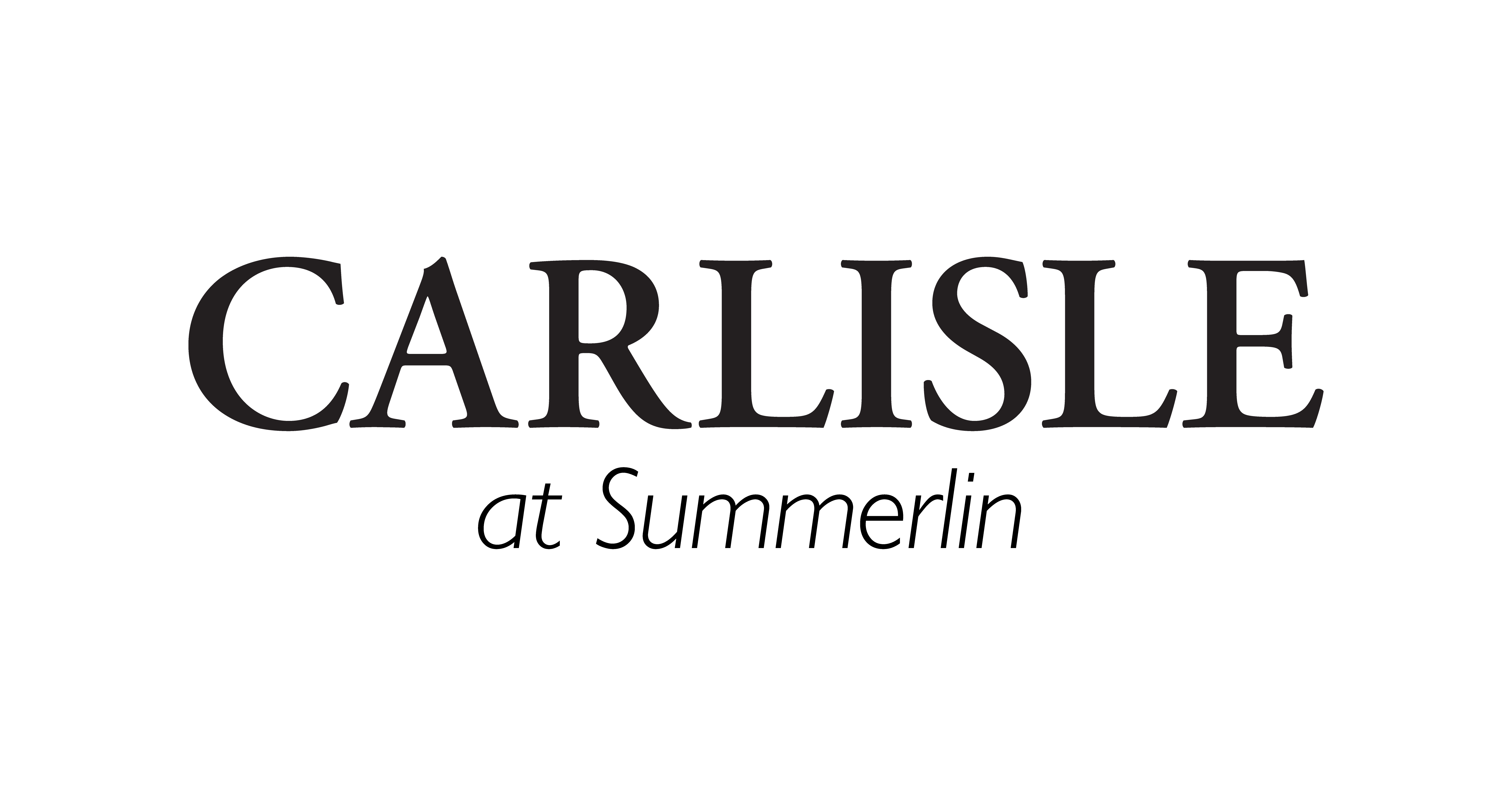 A black background with the word "CARLISLE" written in white.